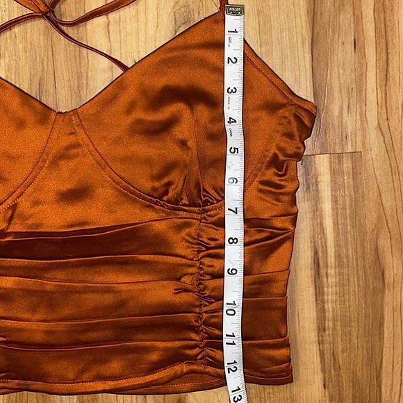 Forever 21 cropped corset style top size M - Picture 12 of 12